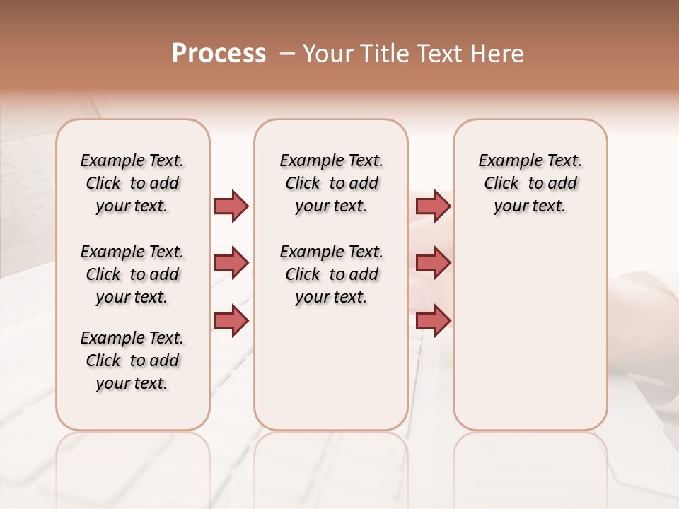 Touching Holding Hands Close Up PowerPoint Template