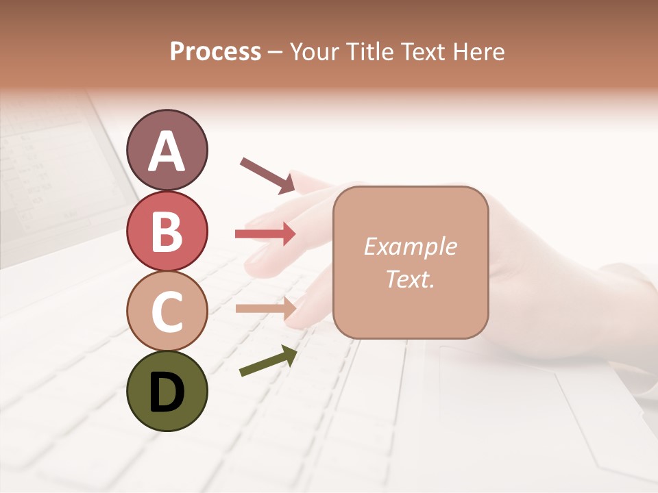 Touching Holding Hands Close Up PowerPoint Template