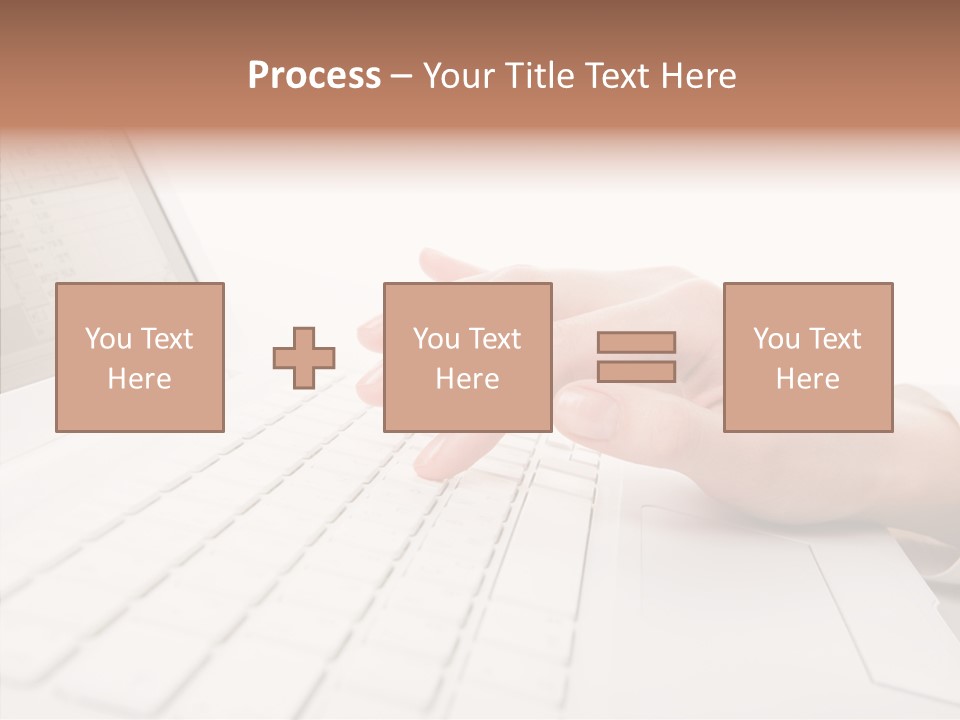 Touching Holding Hands Close Up PowerPoint Template