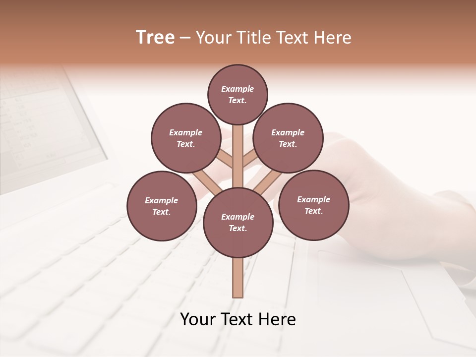 Touching Holding Hands Close Up PowerPoint Template