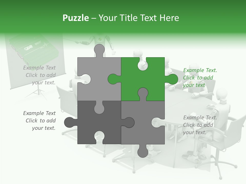 Care White Background Hold PowerPoint Template