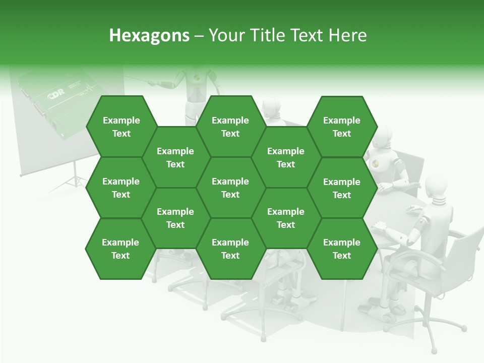 Care White Background Hold PowerPoint Template