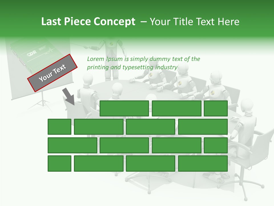 Care White Background Hold PowerPoint Template