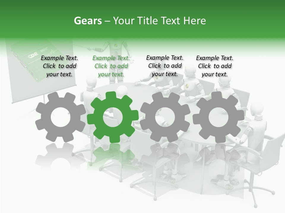 Care White Background Hold PowerPoint Template