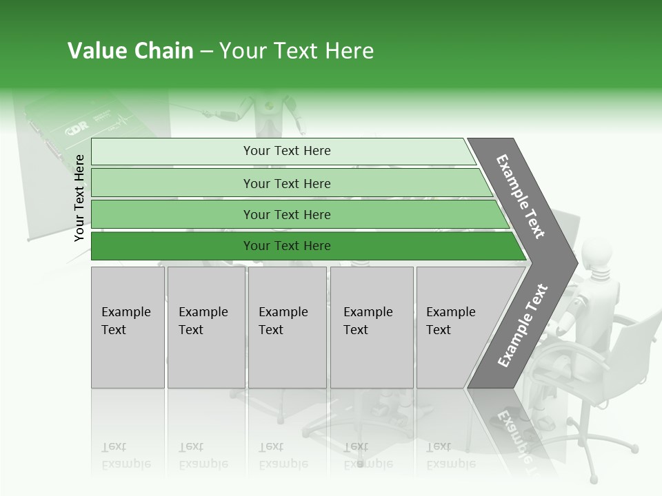 Care White Background Hold PowerPoint Template