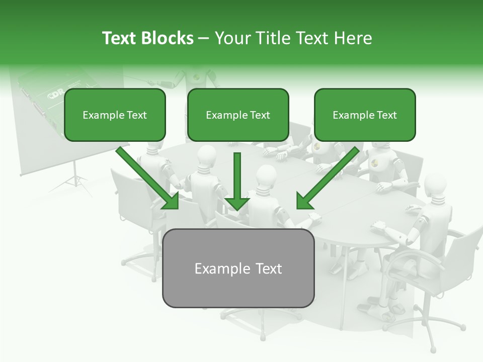 Care White Background Hold PowerPoint Template