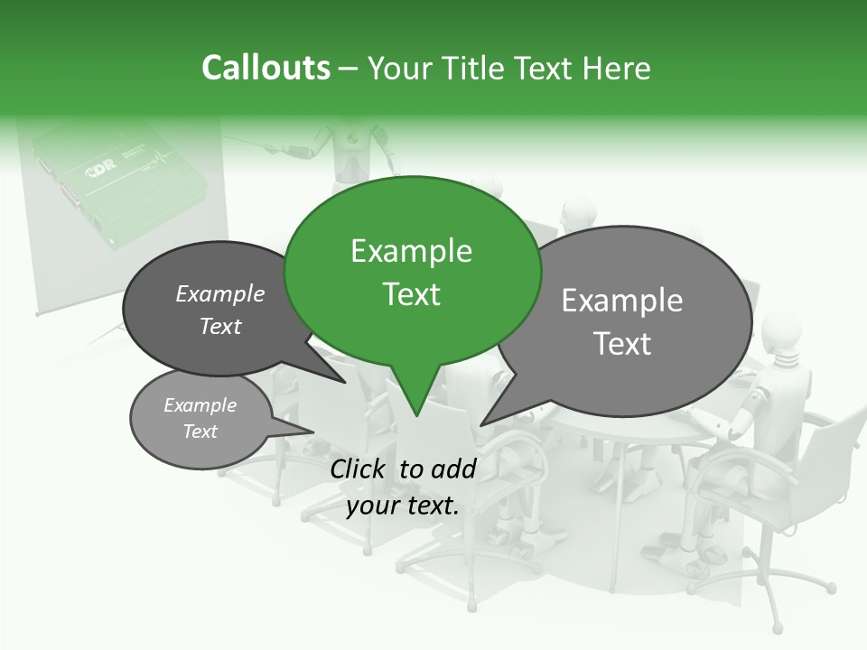 Care White Background Hold PowerPoint Template