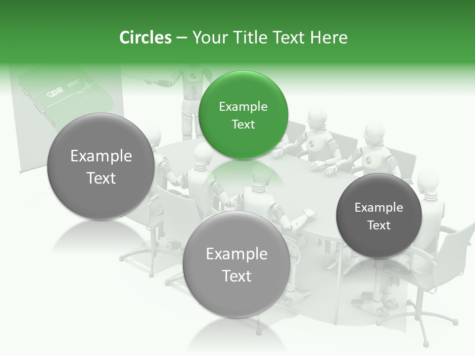 Care White Background Hold PowerPoint Template