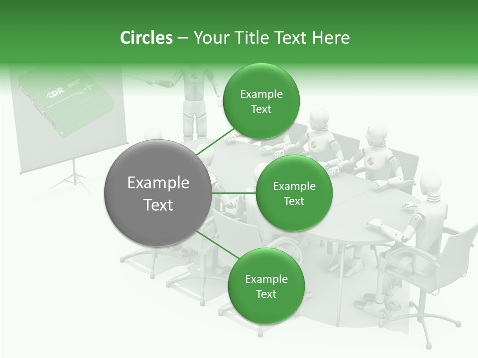 Care White Background Hold PowerPoint Template