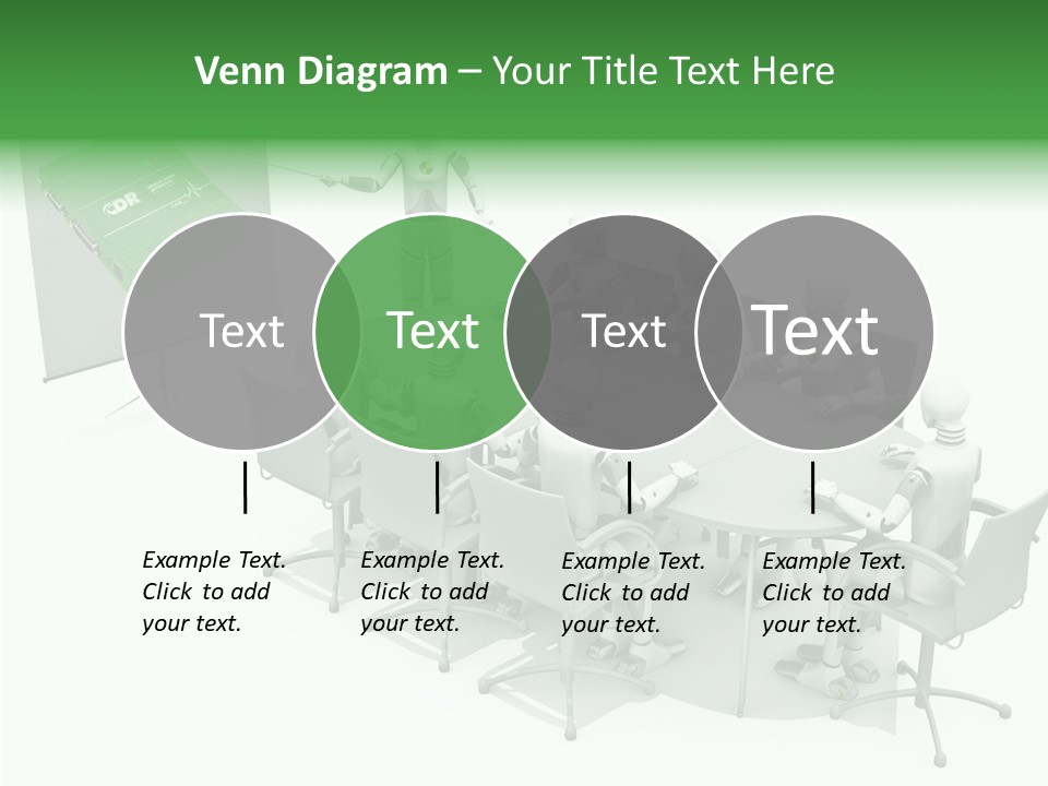 Care White Background Hold PowerPoint Template