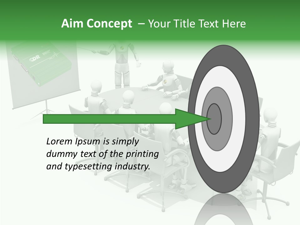 Care White Background Hold PowerPoint Template