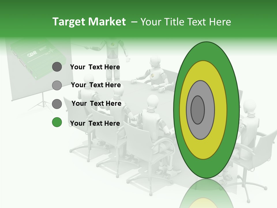 Care White Background Hold PowerPoint Template