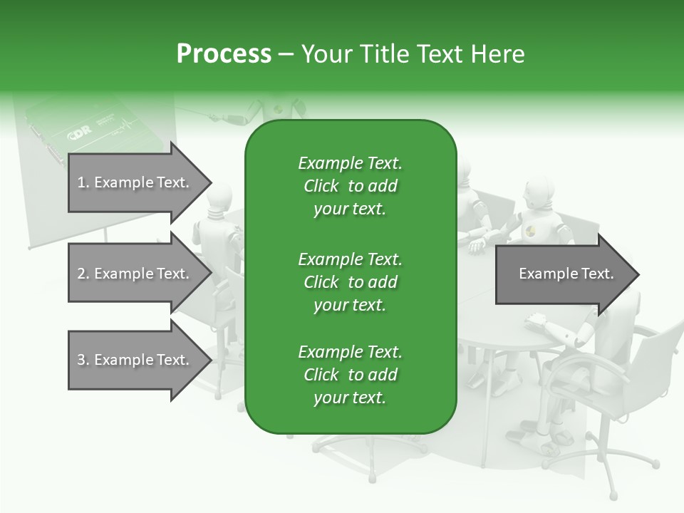 Care White Background Hold PowerPoint Template