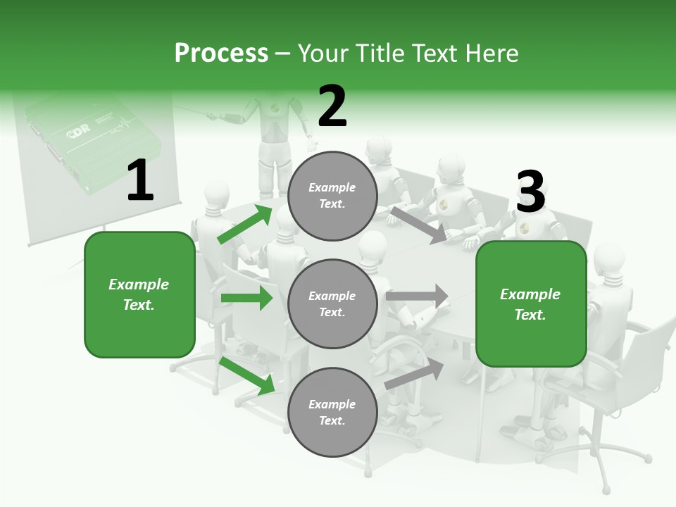 Care White Background Hold PowerPoint Template