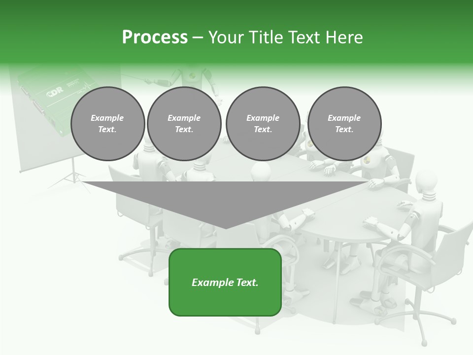 Care White Background Hold PowerPoint Template