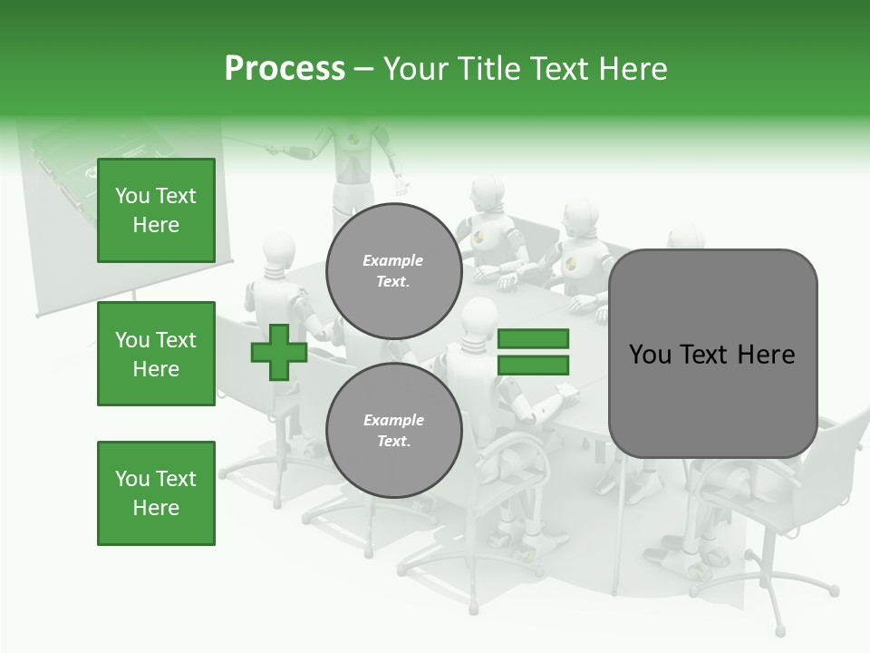 Care White Background Hold PowerPoint Template