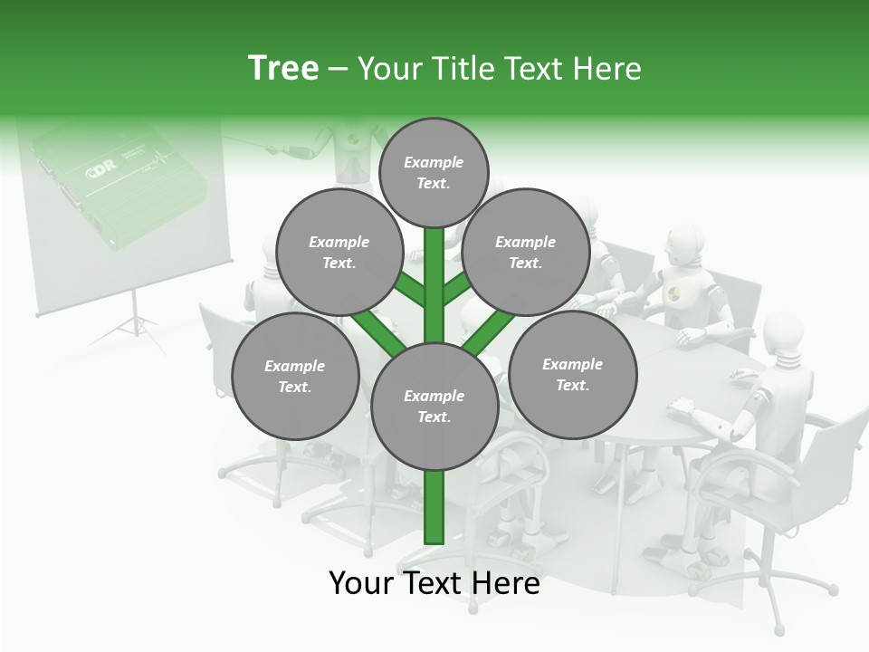 Care White Background Hold PowerPoint Template