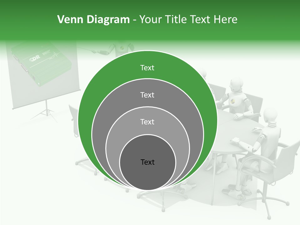 Care White Background Hold PowerPoint Template