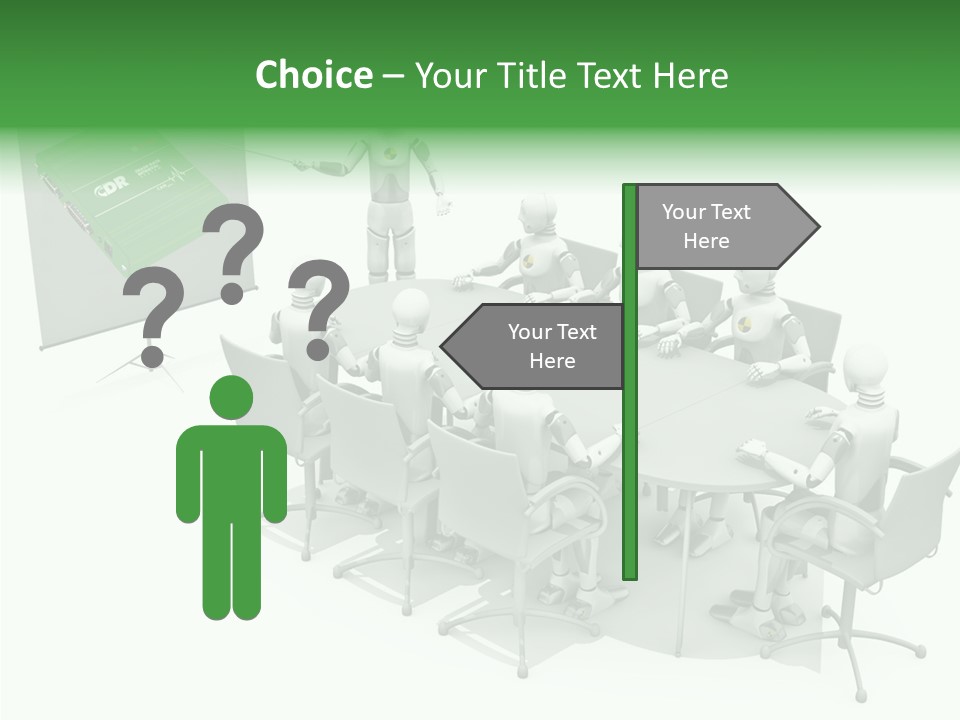 Care White Background Hold PowerPoint Template