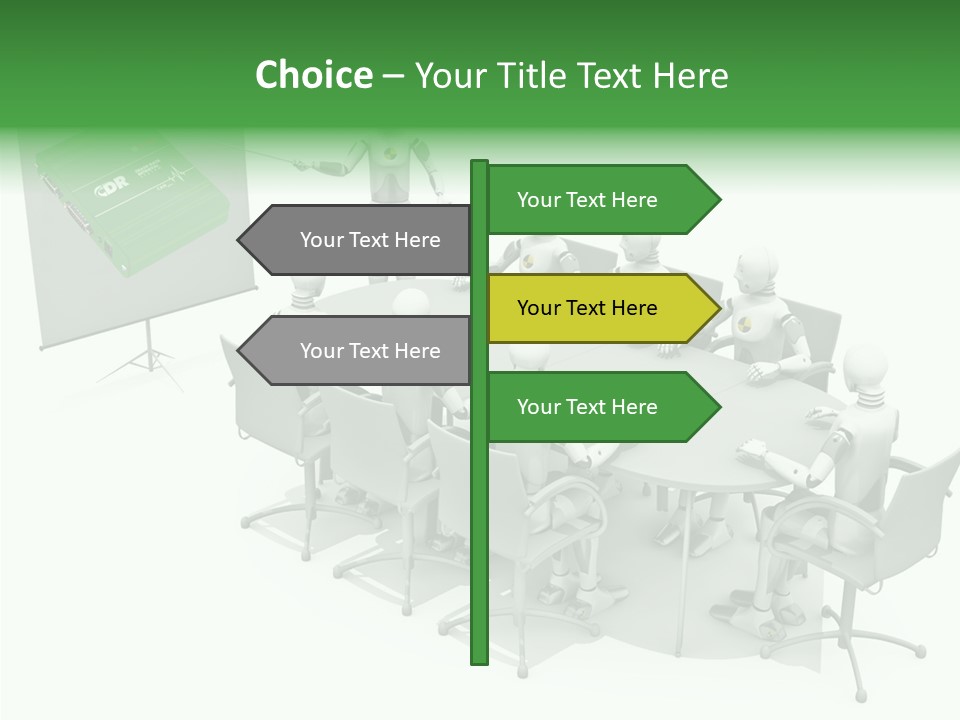Care White Background Hold PowerPoint Template