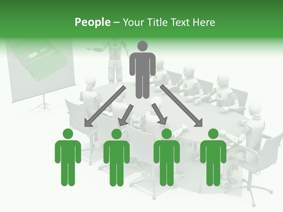 Care White Background Hold PowerPoint Template