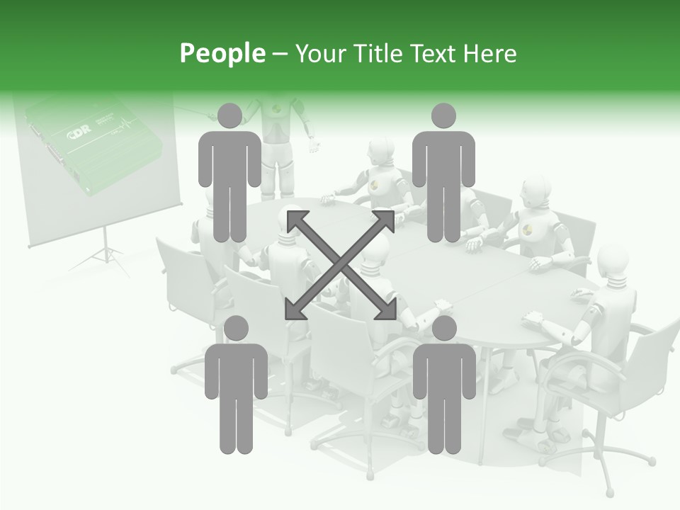 Care White Background Hold PowerPoint Template