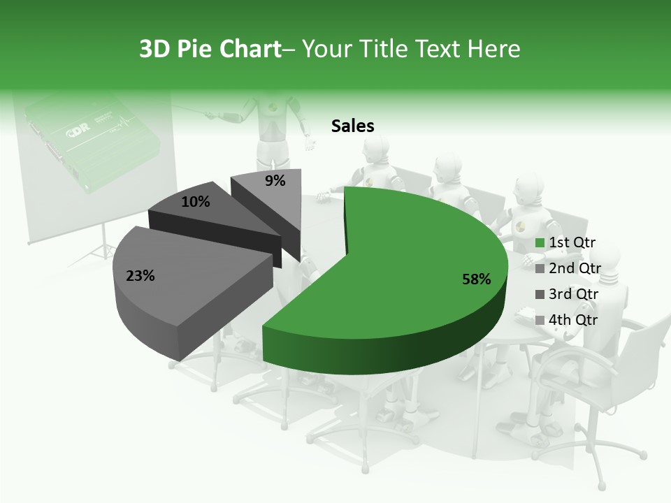 Care White Background Hold PowerPoint Template