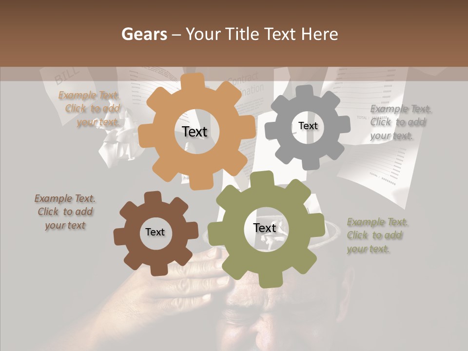 Female Caregiver Women PowerPoint Template