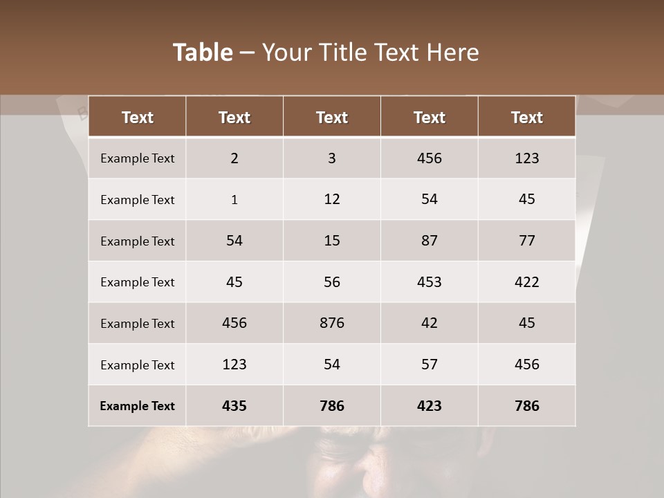 Female Caregiver Women PowerPoint Template