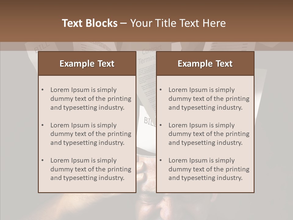 Female Caregiver Women PowerPoint Template