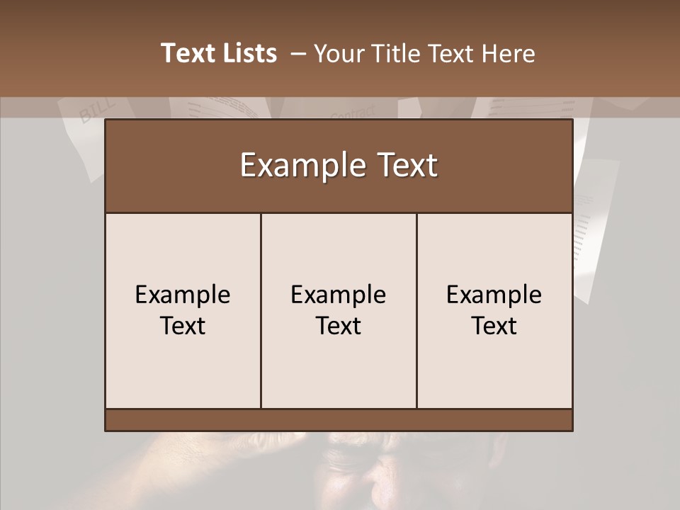 Female Caregiver Women PowerPoint Template