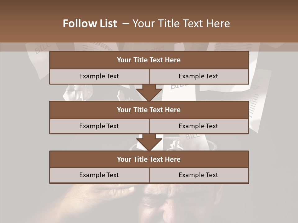 Female Caregiver Women PowerPoint Template