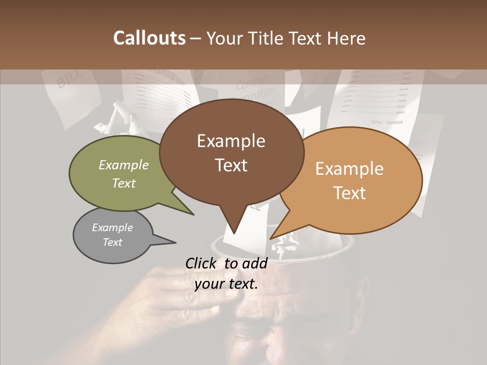 Female Caregiver Women PowerPoint Template