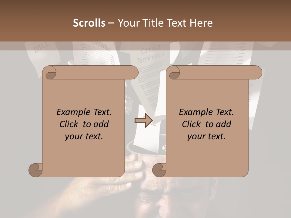 Female Caregiver Women PowerPoint Template