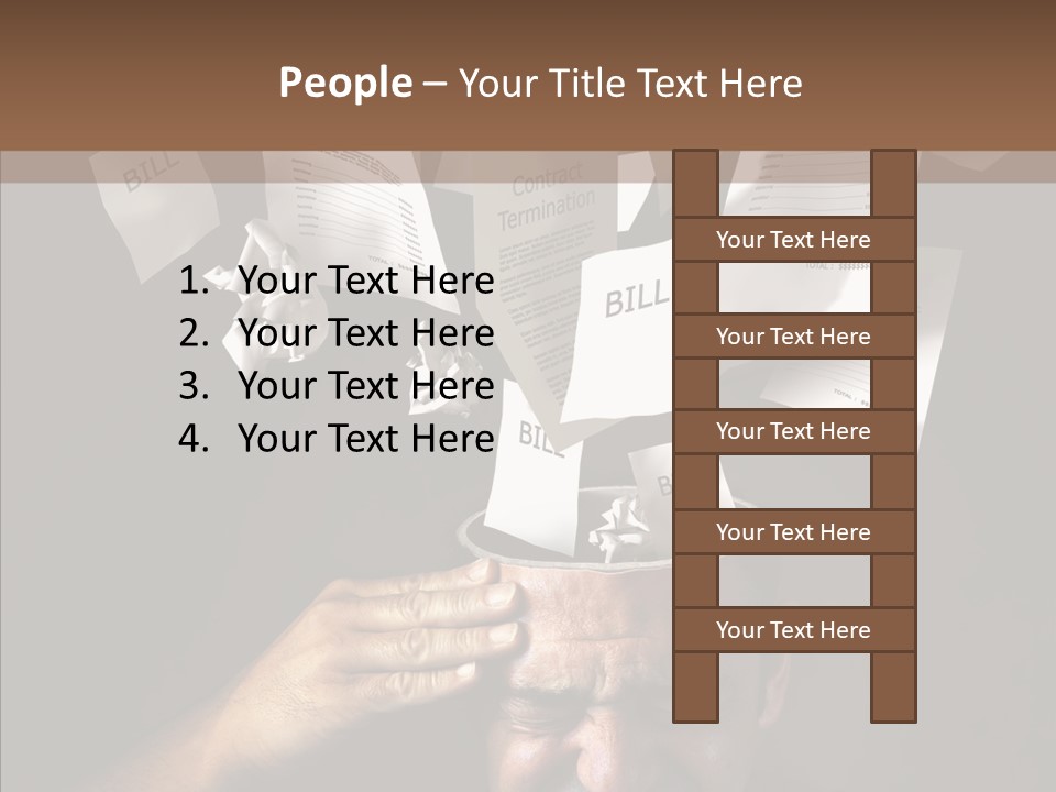 Female Caregiver Women PowerPoint Template