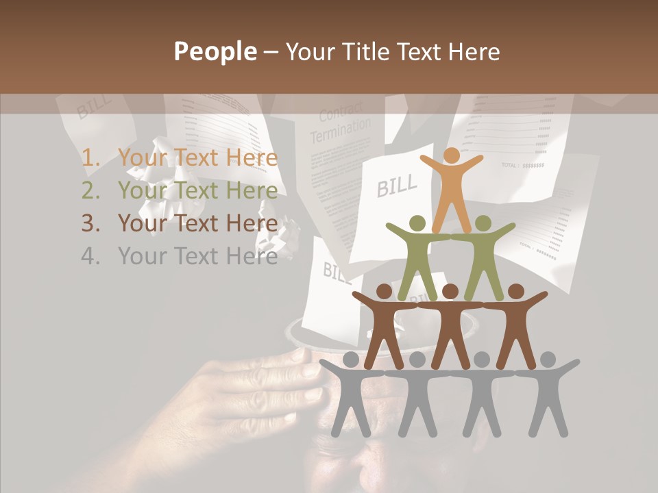 Female Caregiver Women PowerPoint Template