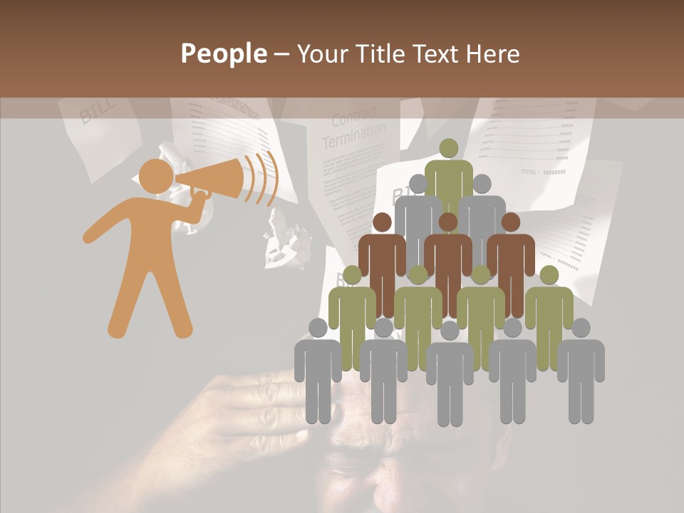 Female Caregiver Women PowerPoint Template