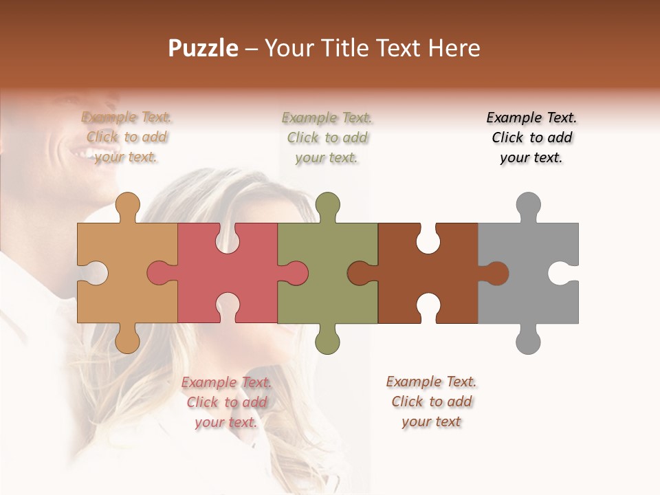 Senior  Human Sharing PowerPoint Template