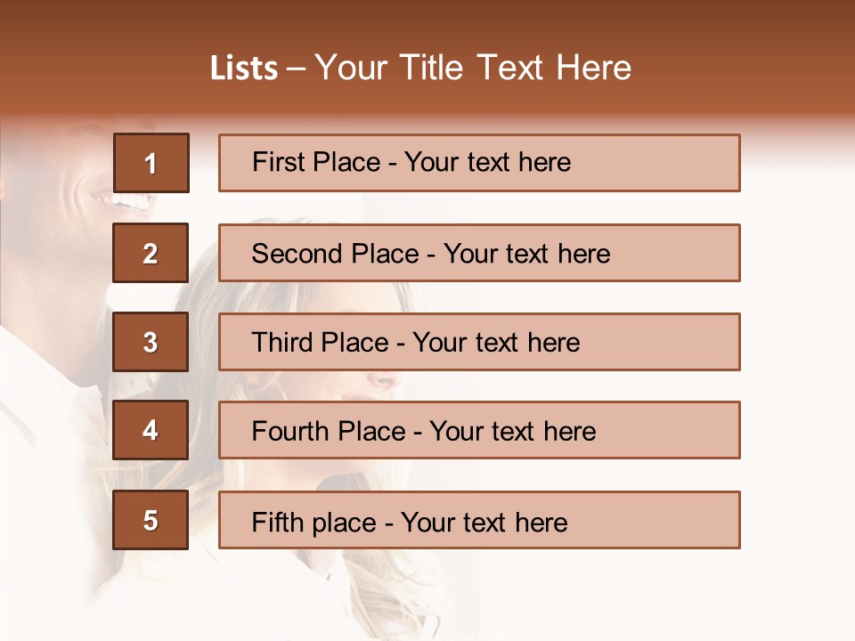 Senior  Human Sharing PowerPoint Template