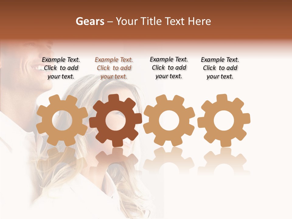 Senior  Human Sharing PowerPoint Template