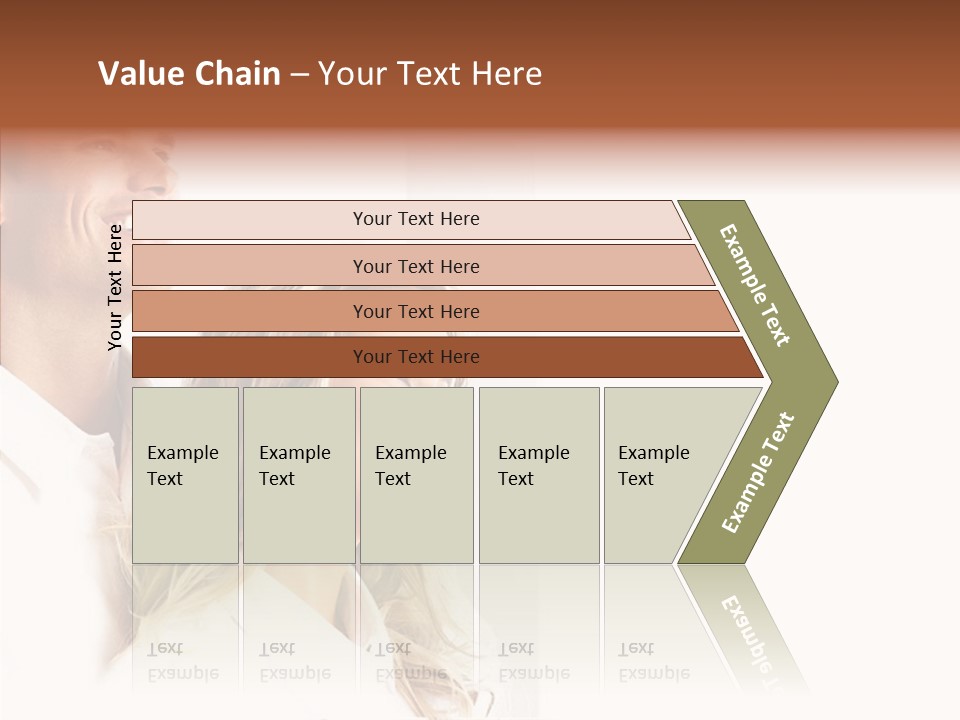 Senior  Human Sharing PowerPoint Template