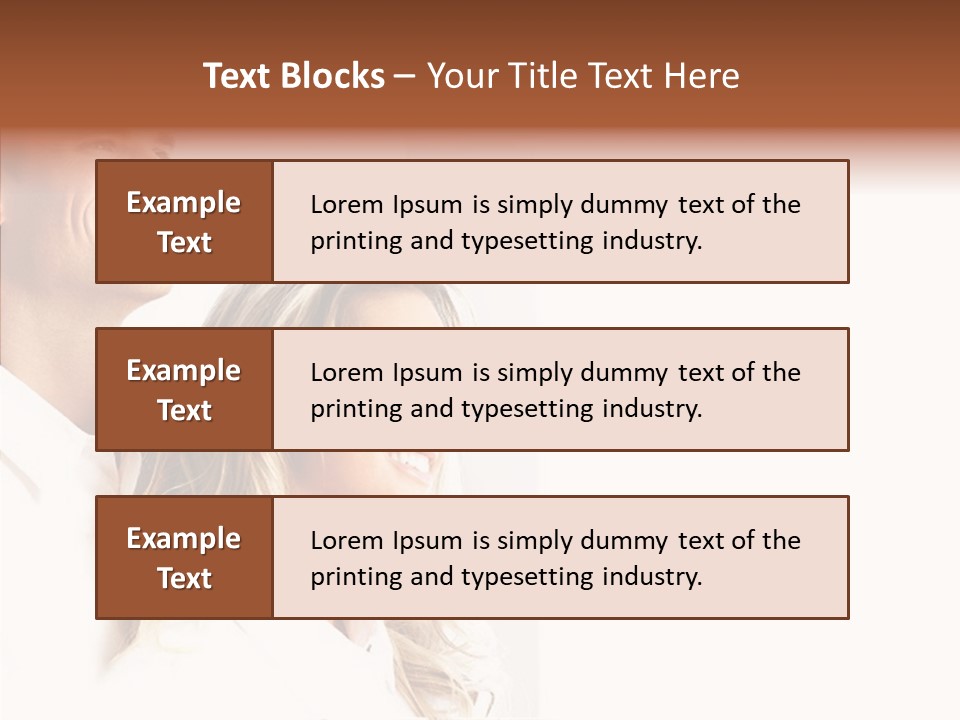 Senior  Human Sharing PowerPoint Template