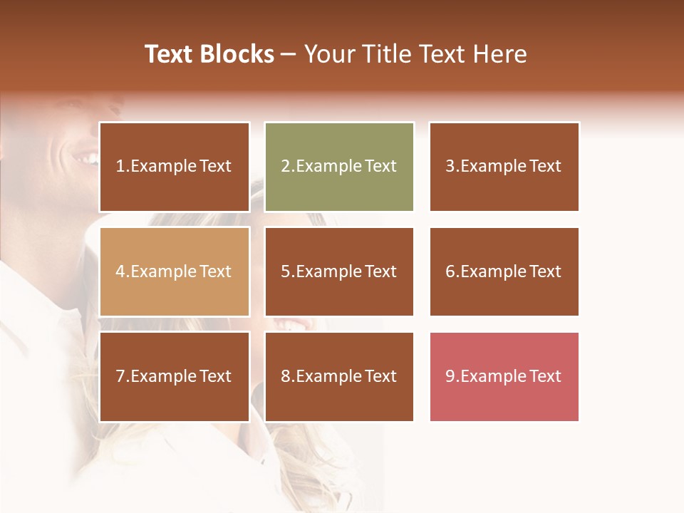 Senior  Human Sharing PowerPoint Template