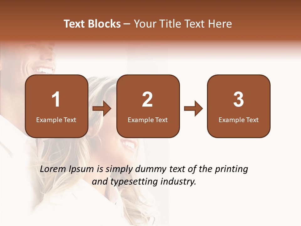 Senior  Human Sharing PowerPoint Template