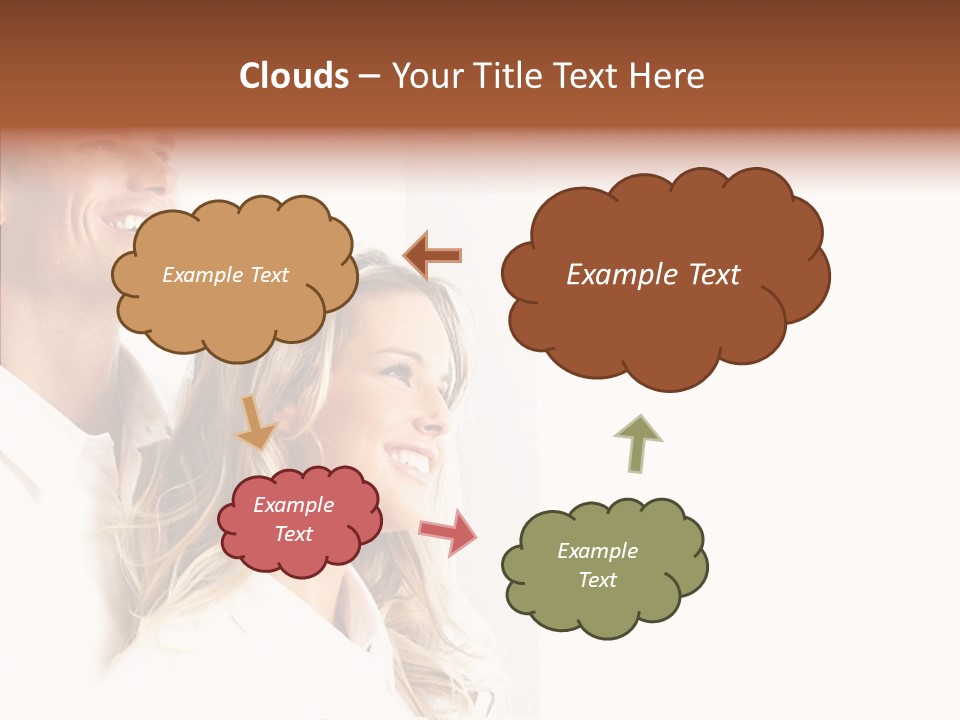 Senior  Human Sharing PowerPoint Template