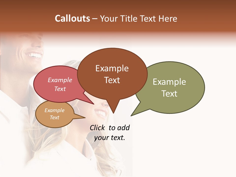 Senior  Human Sharing PowerPoint Template