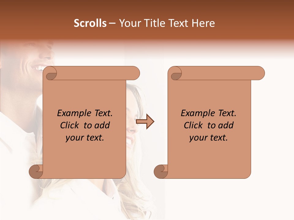 Senior  Human Sharing PowerPoint Template