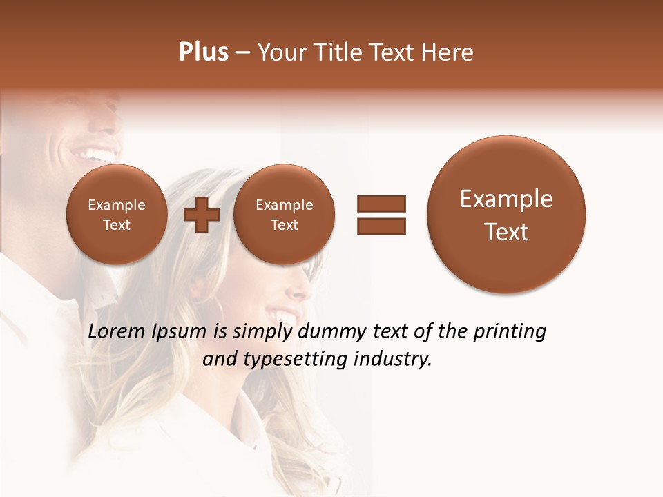 Senior  Human Sharing PowerPoint Template