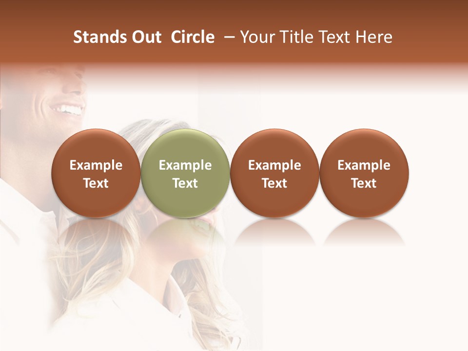 Senior  Human Sharing PowerPoint Template