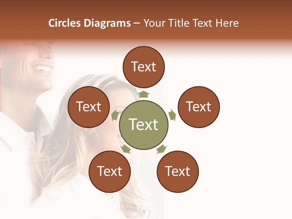 Senior  Human Sharing PowerPoint Template